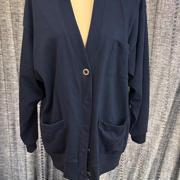 Classic Navy Women's Cardigan - Picture 1 of 5